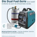 Könner & Söhnen KS 3100iG S – Generador Inverter Dual Gasolina / Gas LPG 3,1 kW
