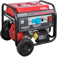 XGREENS X70MTE – Generador de gasolina trifásico/monofásico 6 kW con motor Honda GX390